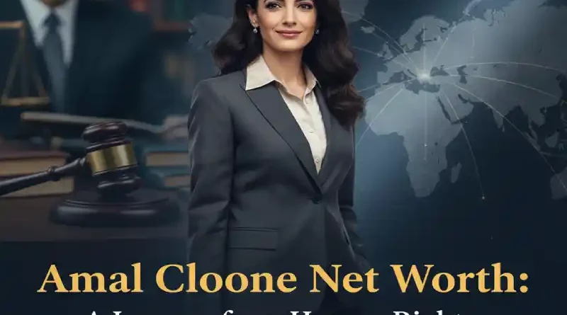 Amal Clooney Net Worth: A Journey from Human Rights Advocate to Global Icon
