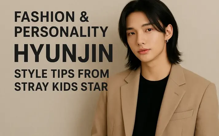 Fashion & Personality Hyunjin: Style Tips from Stray Kids Star