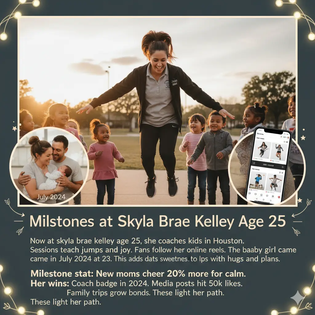 Milestones at Skyla Brae Kelley Age 25