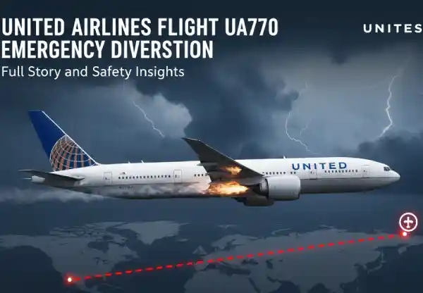 United airlines flight UA770 emergency diversion:Full story and safety insights