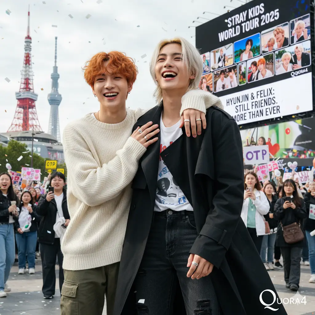 See hyunjin and felix stray kids bond! Fun facts on hyunjin and felix relationship, fashion, raps, and 2025 photos.