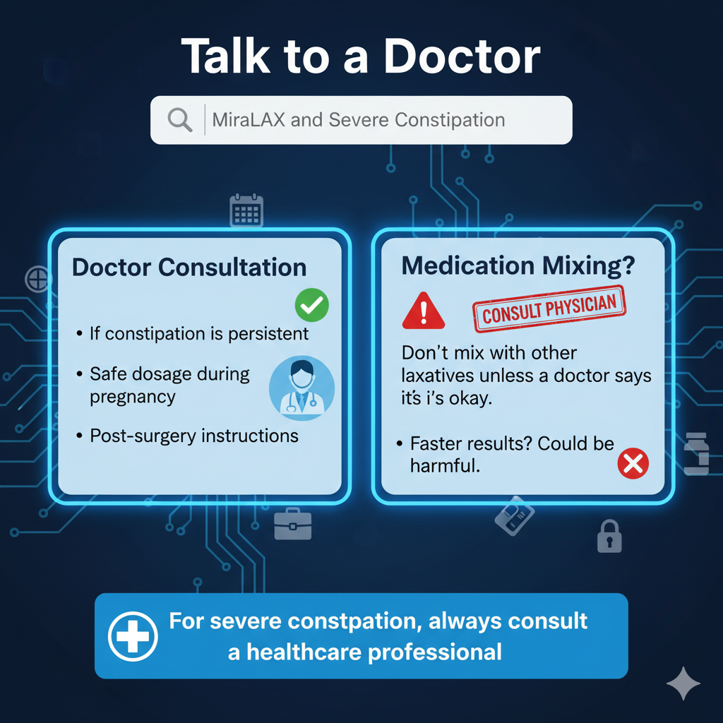 How Much MiraLAX Can I Take for Severe Constipation?
