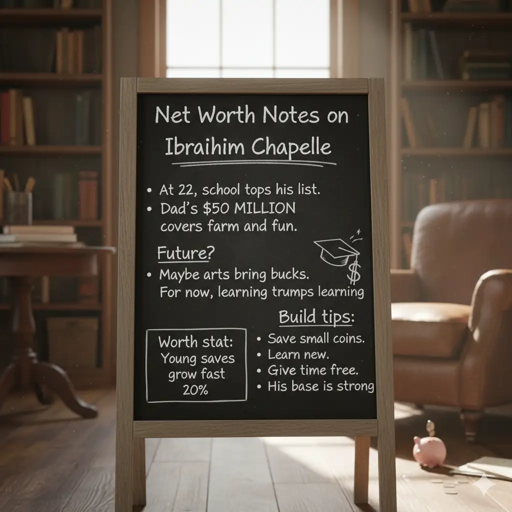 Net Worth Ibrahim Chappelle