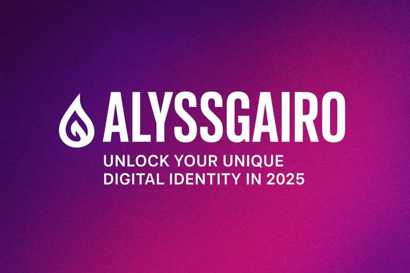 Alyssgairo: Unlock Your Unique Digital Identity in 2025