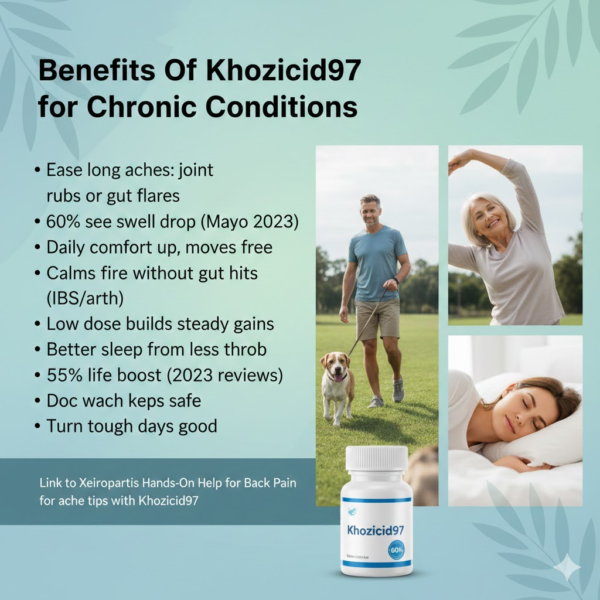 Benefits Of Khozicid97 for Chronic Conditions
