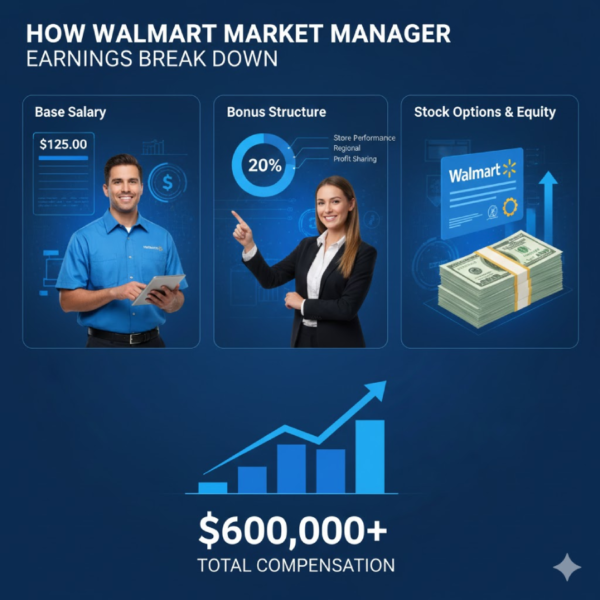 How Walmart Market Manager Earnings Break Down