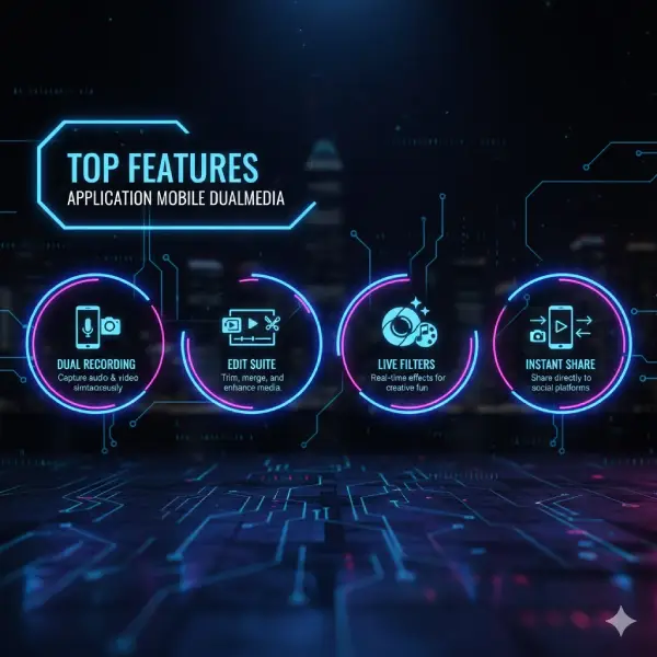 Top Features of the Application Mobile Dualmedia