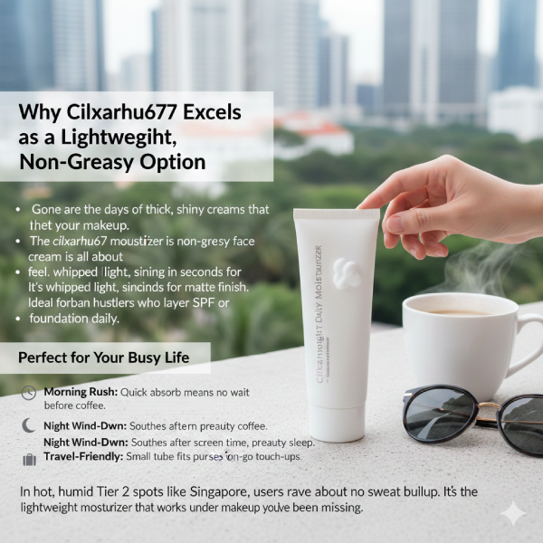Why Cilxarhu677 Excels as a Lightweight, Non-Greasy Option