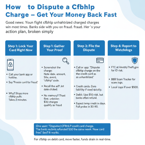 How to Dispute a Cfbhlp Charge – Get Your Money Back Fast