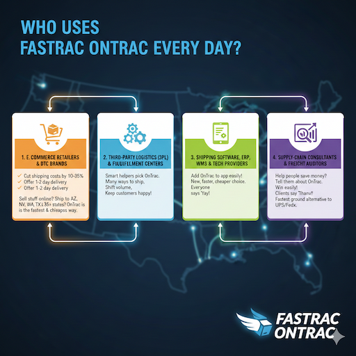 Who Uses FasTrac OnTrac Every Day?