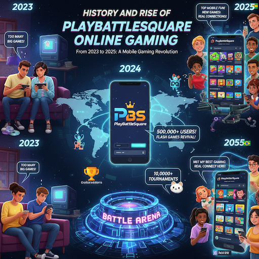 History and Rise of PlayBattleSquare Online Gaming
