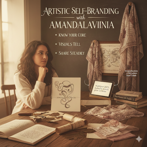 Artistic Self-Branding with Amandalaviinia
