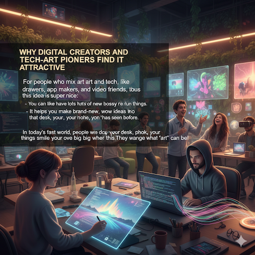Why Digital Creators and Tech-Art Pioneers Find It Attractive