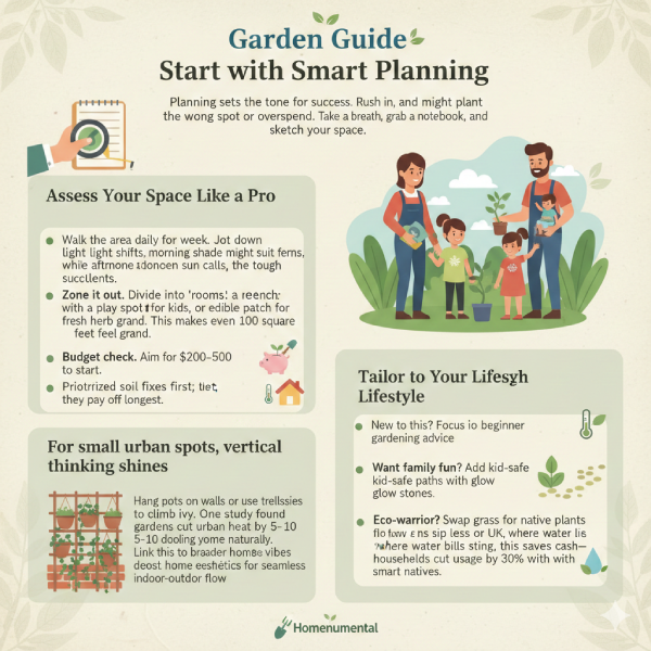Garden Guide Homenumental: Start with Smart Planning